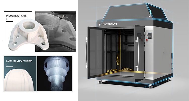 乐鱼体育-                           国产1.2米颗粒料3D打印机，低成本高效率之选